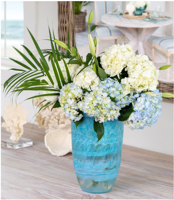 Amalfi Murano Glass Vase