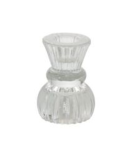 Small Glass Candle Holder