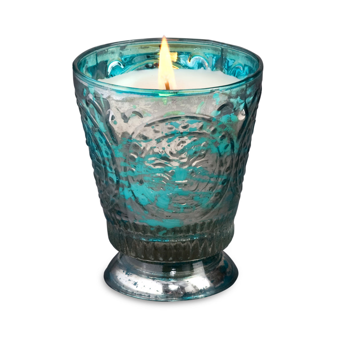 Fleur De Lys Turquoise - 8oz - Honeysuckle