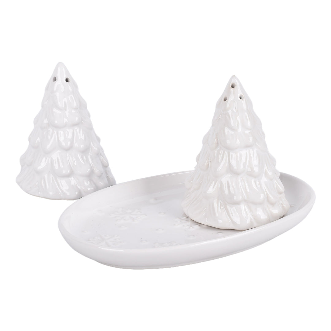 Tree Salt & Pepper | Frosty Forest