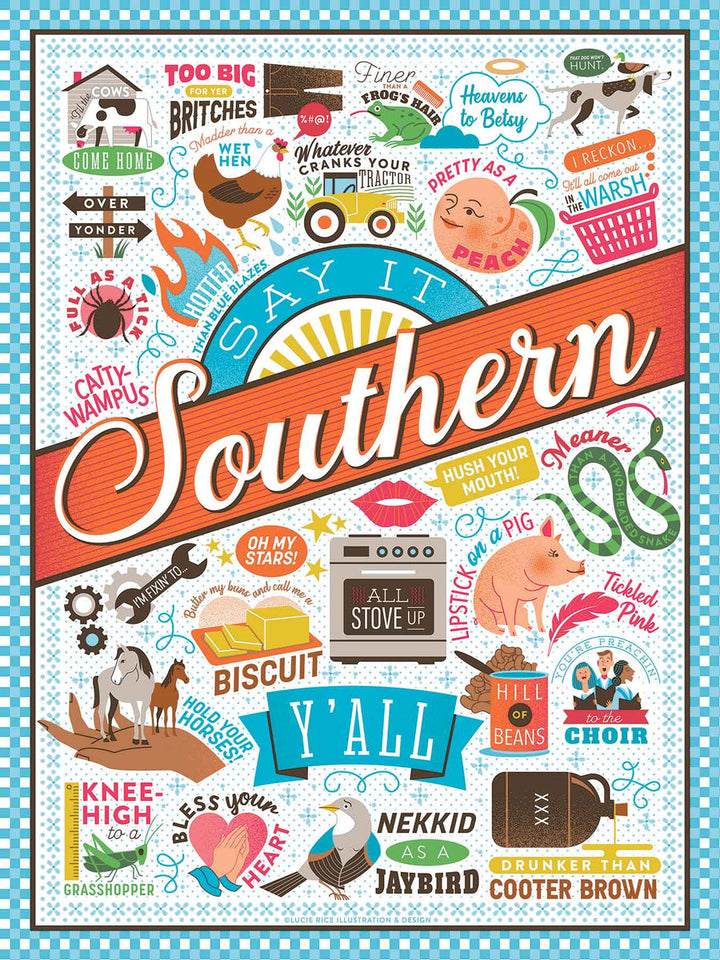 Say It Southern Puzzle, 500 Piece