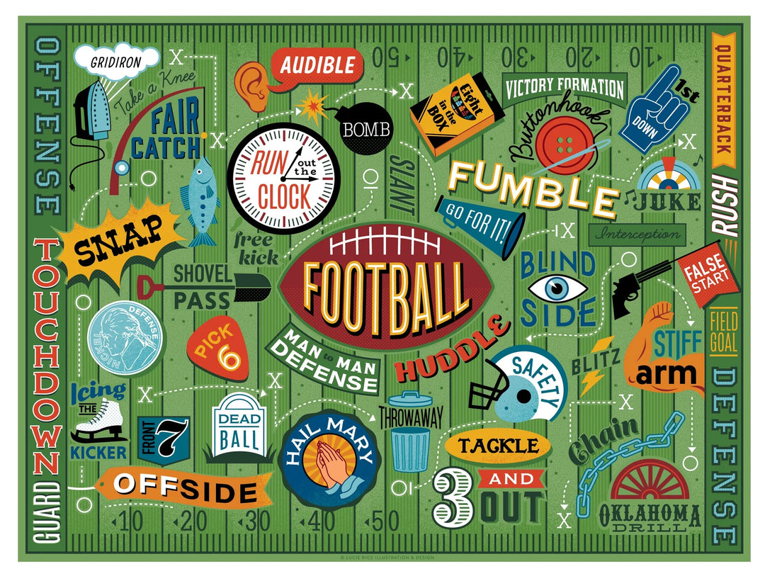Football Puzzle, 500 Piece