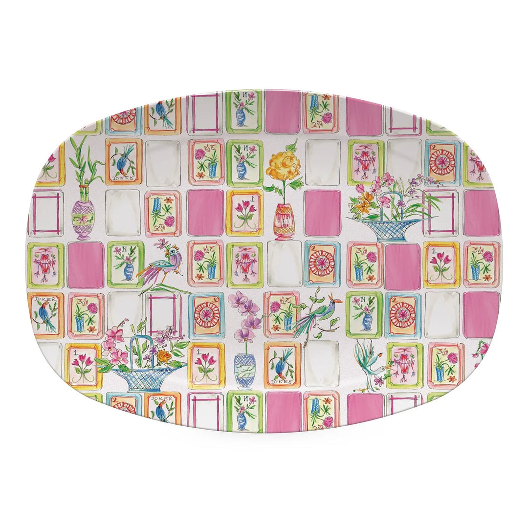 Mahjong Tile Platter