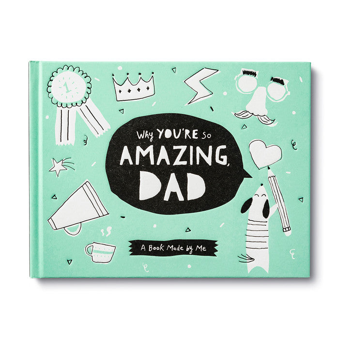 Why You're So Amazing Dad Activity Book