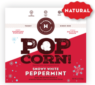 Snowy White Peppermint Pop. (6 Units / $3.48 Each)