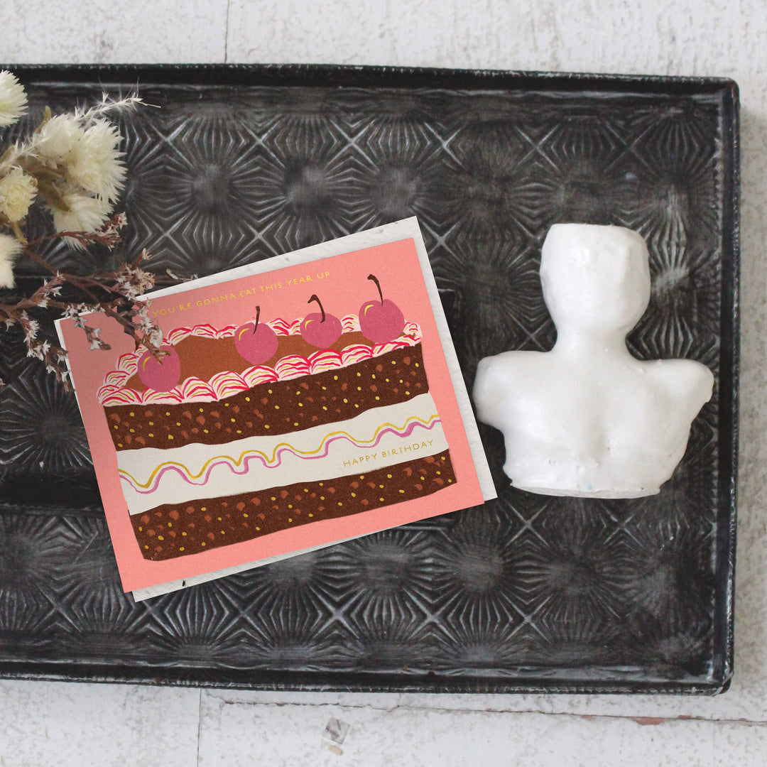 Slice Of Cake - Birthday Card