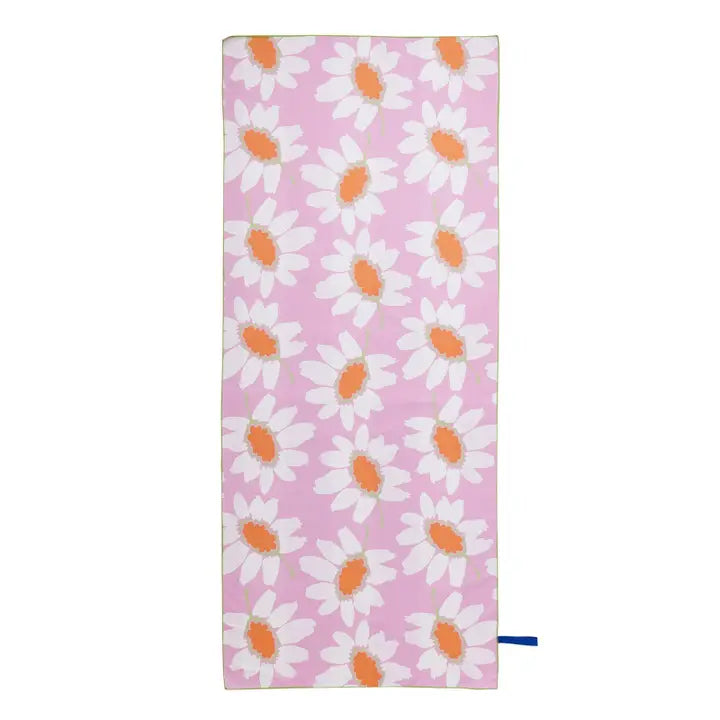 Callie Pink Reversible Beach Towel