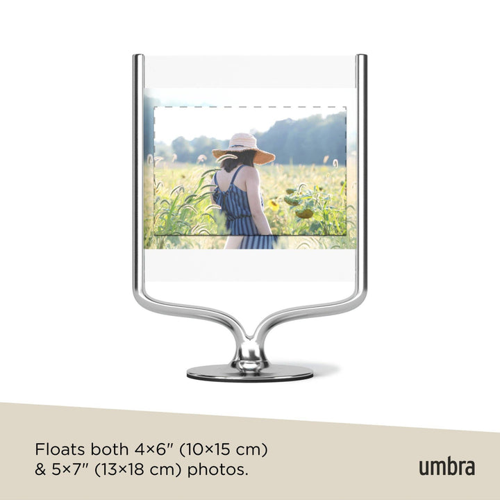 Chrome Wishbone Picture Frame