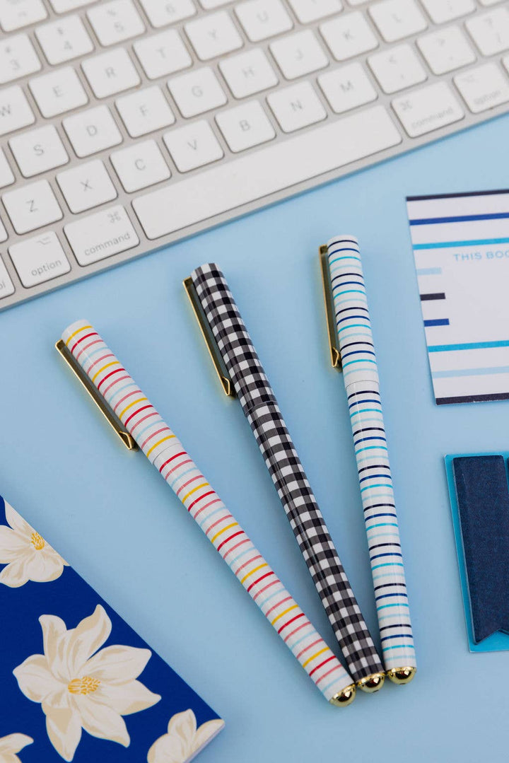 Patterned Assorted Pen Set