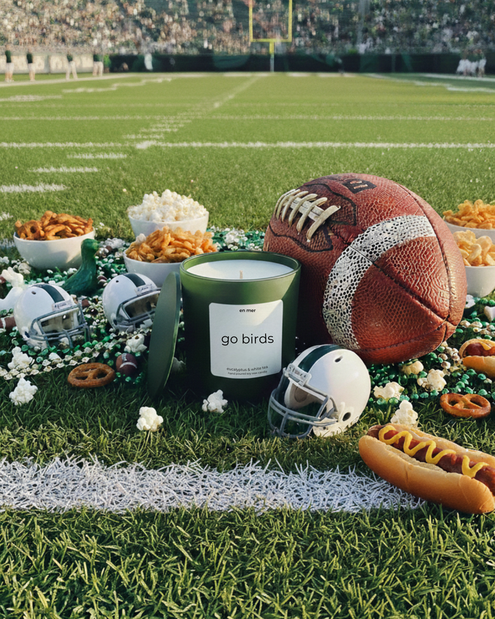 Go Birds Candle