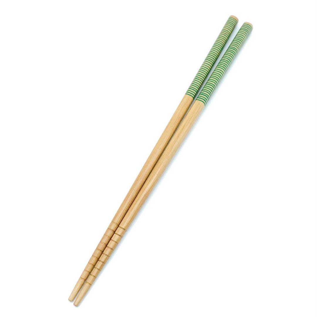 Blue Bamboo Chopsticks, Set Of 2