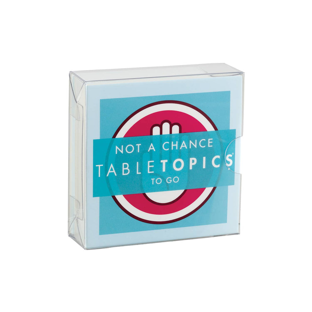 Tablestopics Not A Chance | Conversation Starter Questions