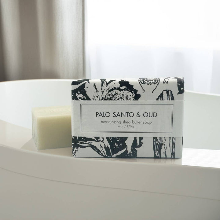 Palo Santo & Oud Shea Butter Soap - Bath Bar
