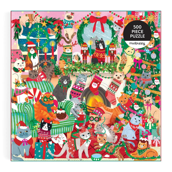 Merry Catmas! Puzzle, 500 Piece