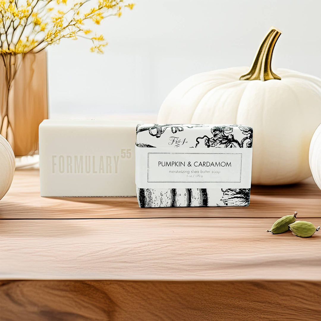Pumpkin & Cardamom Shea Butter Soap - Bath Bar