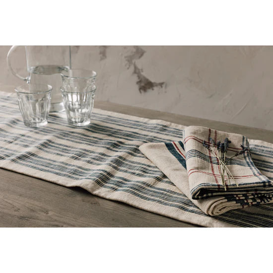 Vintage French Delphine Table Runner