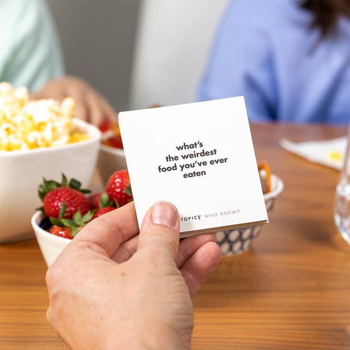 TableTopics | Who Knew?