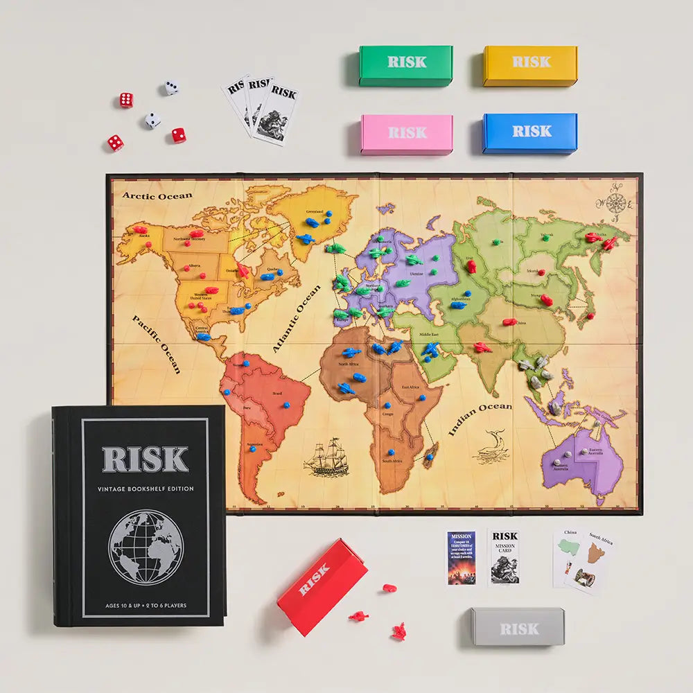 Risk | Vintage Bookshelf Edition