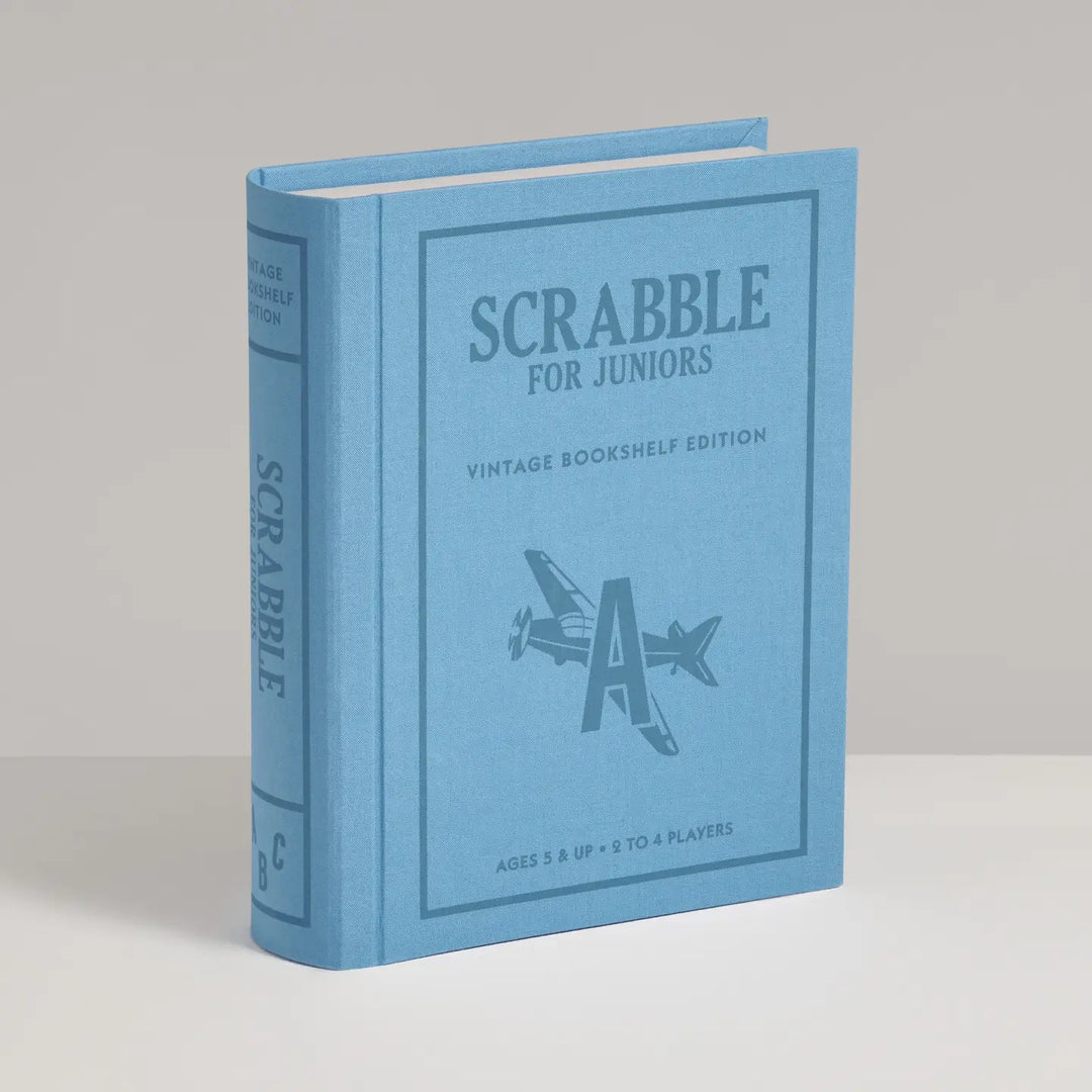 Scrabble For Junior | Vintage Bookshelf Edition