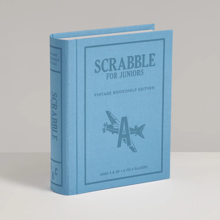 Scrabble For Junior | Vintage Bookshelf Edition