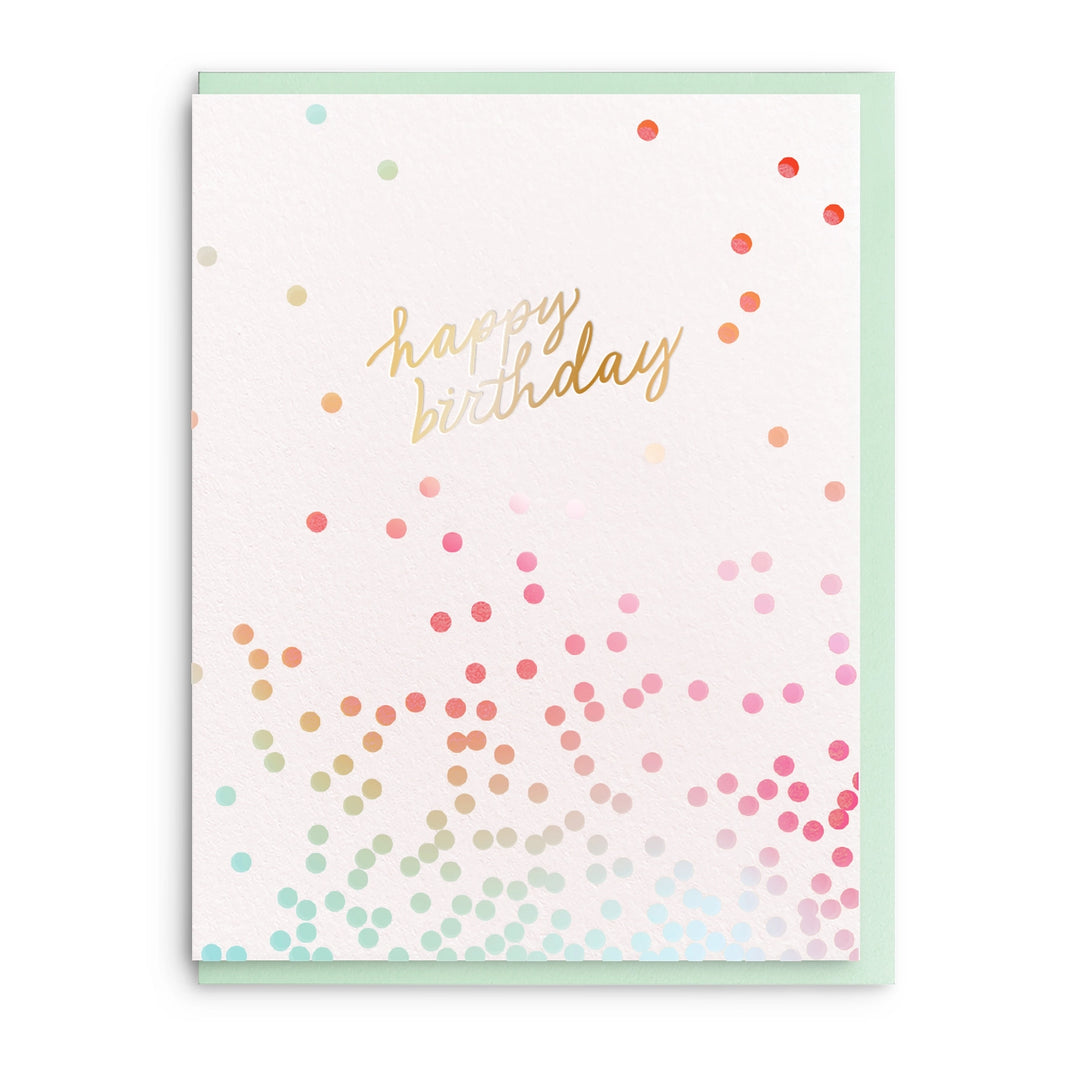Confetti Birthday Card