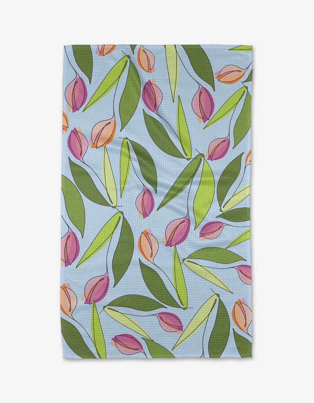 May Flowers Tea Towel