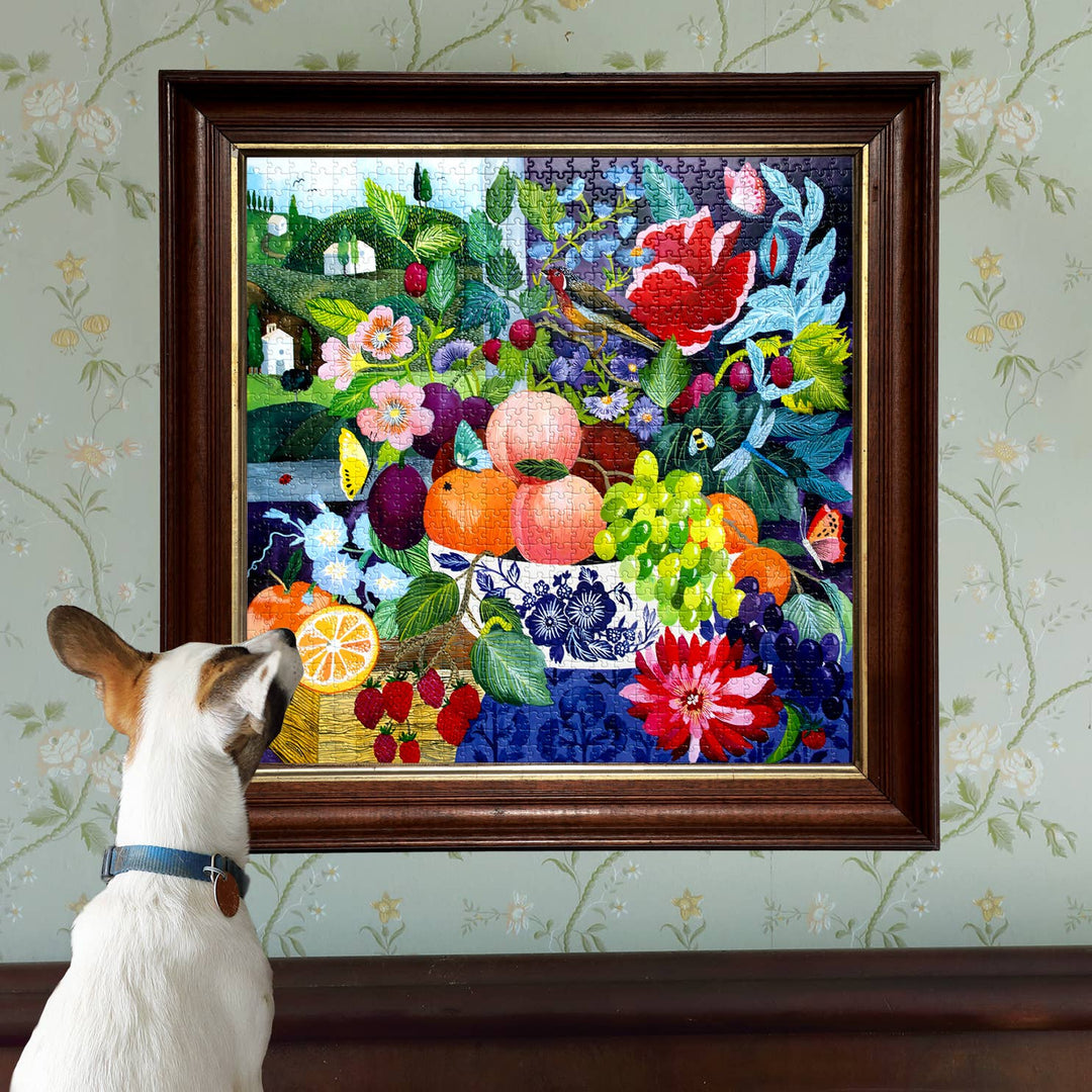 Stone Fruit Still Life Puzzle, 1000 Piece