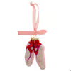 Ballet Slippers Glass Ornament