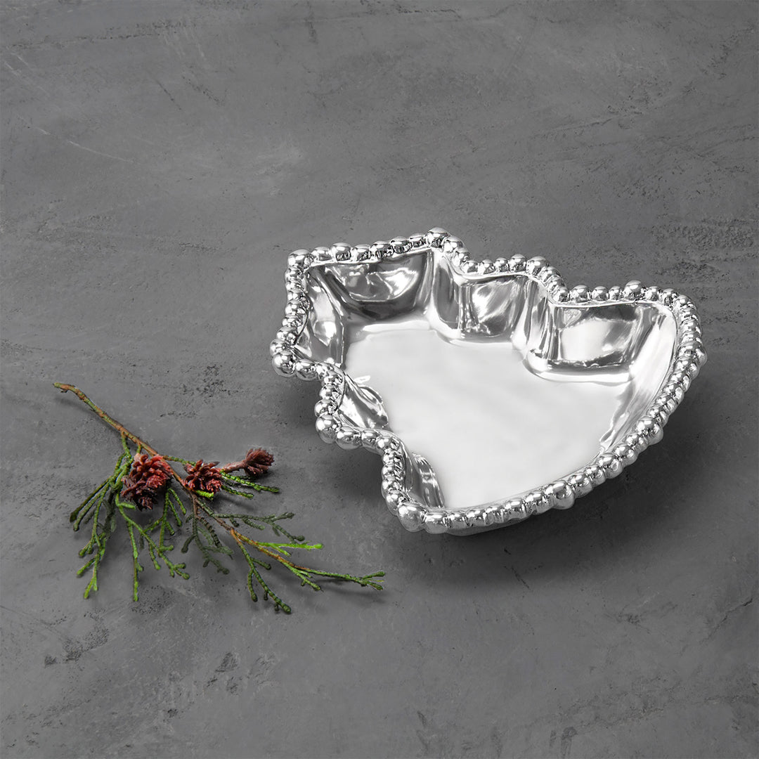GIFTABLES Holiday Christmas Tree Mini Platter