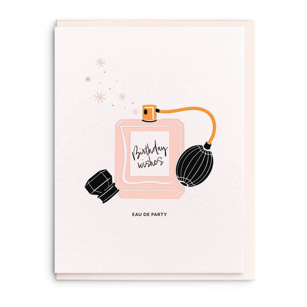 Perfume Birthday Greeting Card