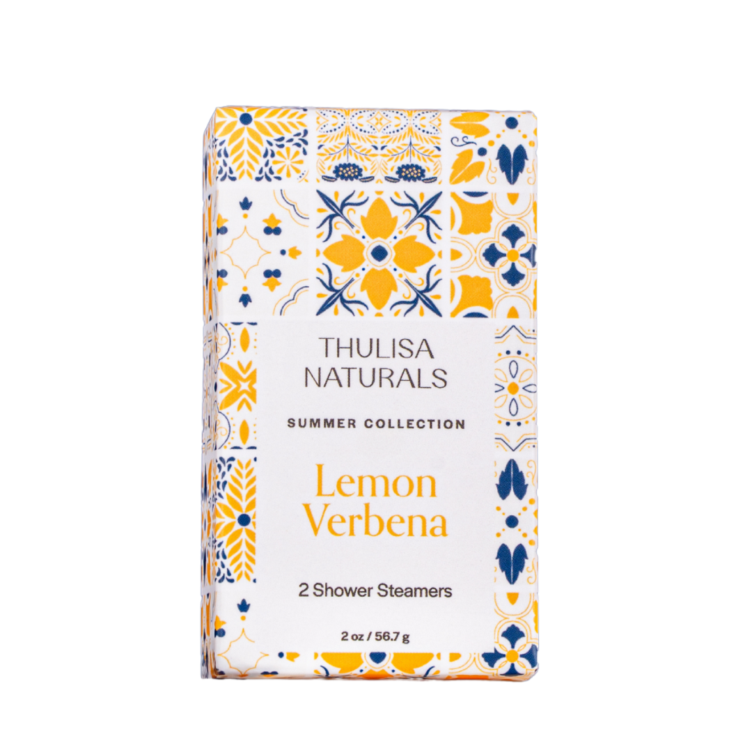 Lemon Verbena Shower Steamers, Set Of 2