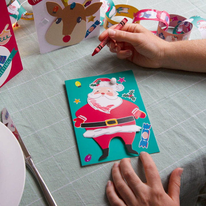 Craft With Santa Card Kit, Pack Of 12