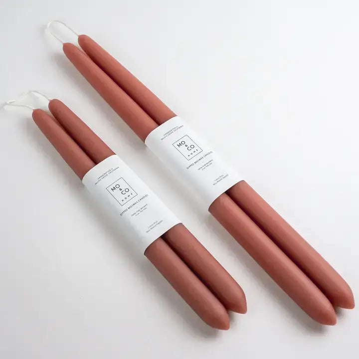 Beeswax Dipped Taper Candles