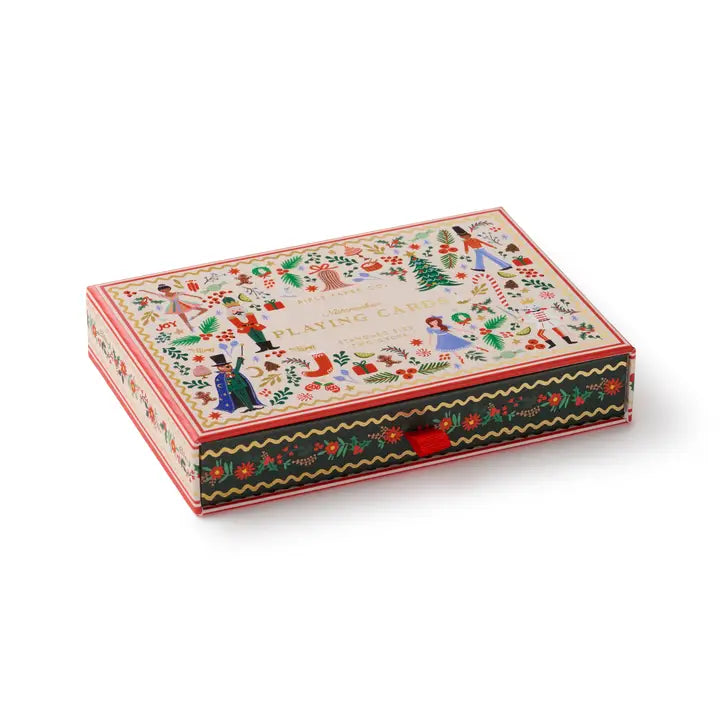 Holly Jolly Nutcracker Playing Card Set
