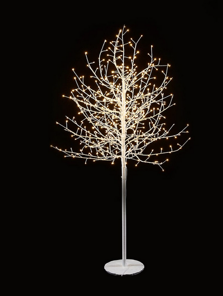 5' LED Tree With 580 Warm White Bulbs