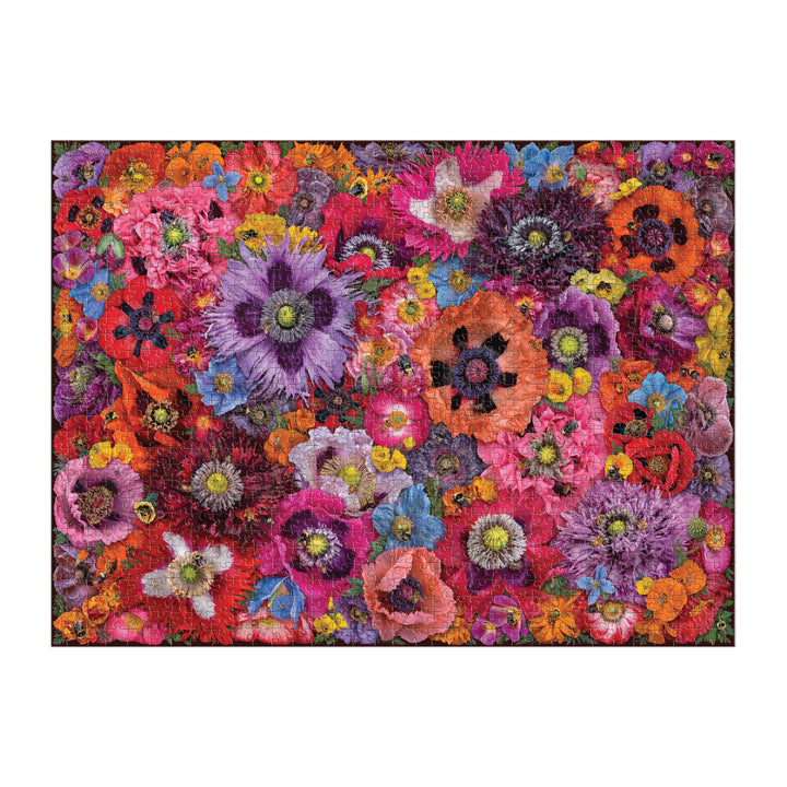 Bees In The Poppies Puzzle, 1000 Piece