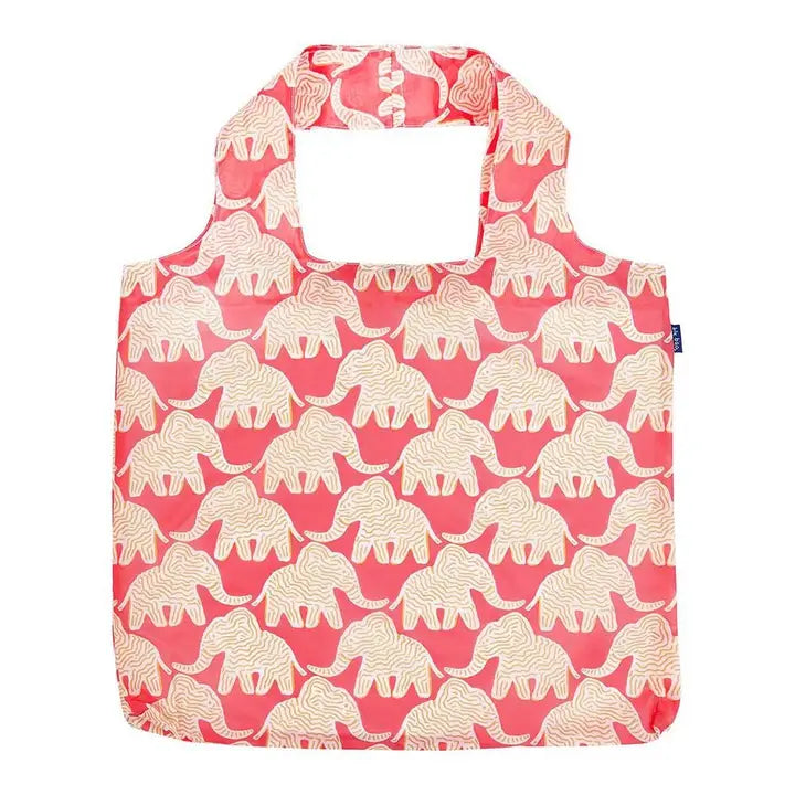 Elephants Reusable Shopper Tote
