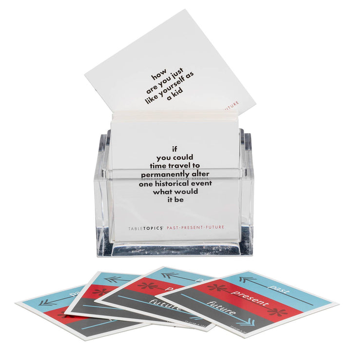 TableTopics Past Present Future | Conversation Starter Cards