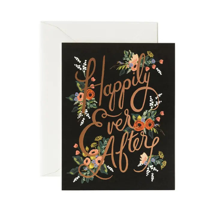 Eternal Happily Ever After Wedding Card