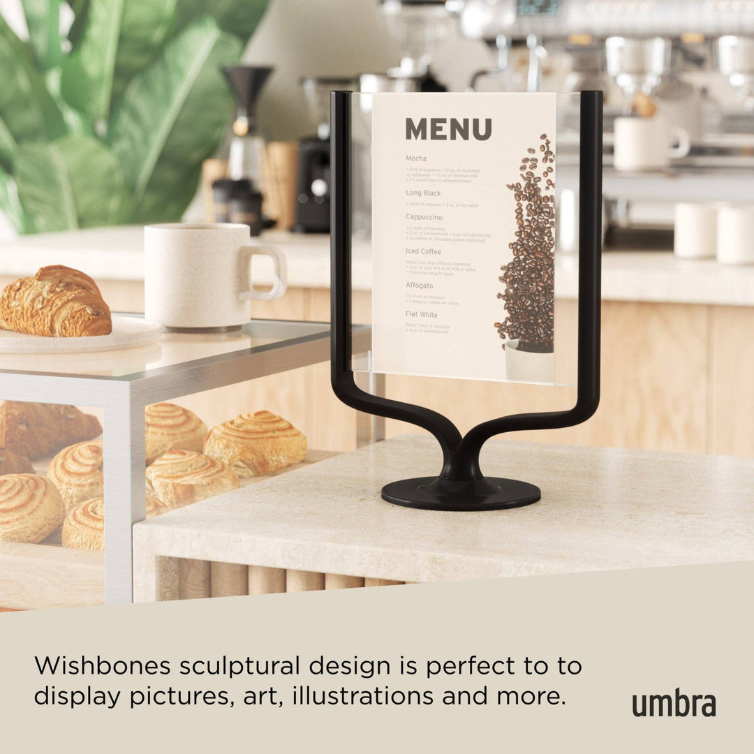 Chrome Wishbone Picture Frame