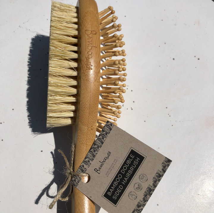 Bamboo Two Sided Hairbrush