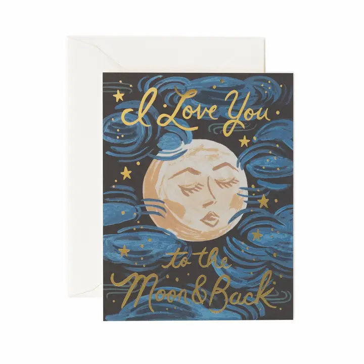 To the Moon & Back Love & Friendship Card