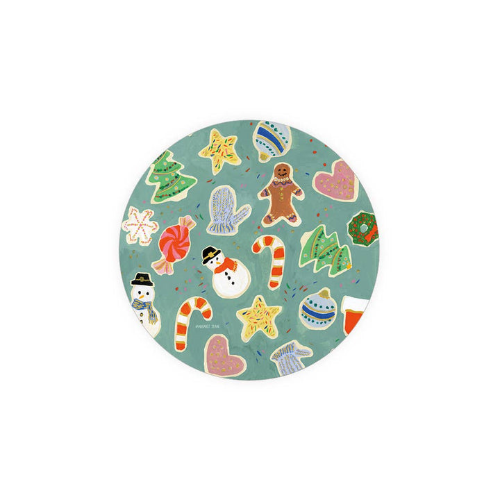 Christmas Cookies Coasters, Set Of 4