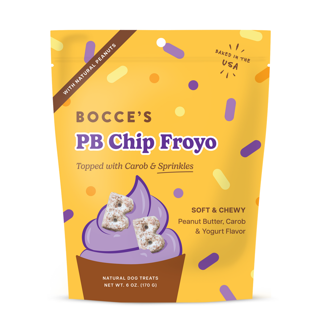 PB Chip Froyo with Carob and Sprinkles, Soft & Chewy, 6oz