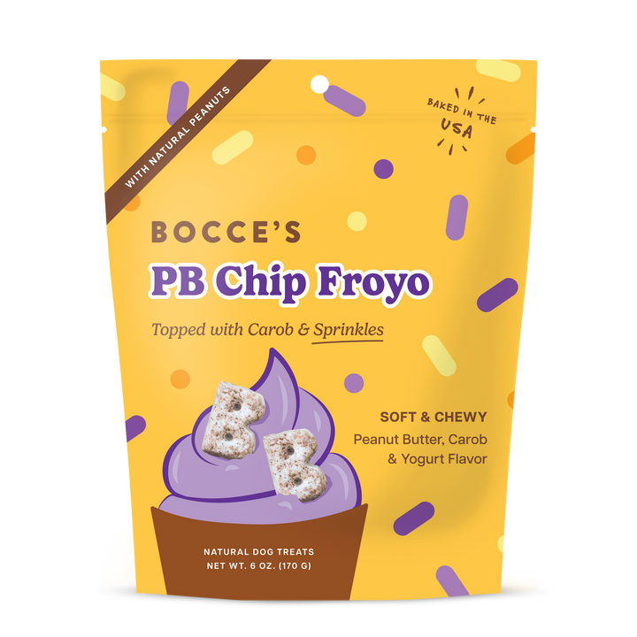 PB Chip Froyo with Carob and Sprinkles, Soft & Chewy, 6oz