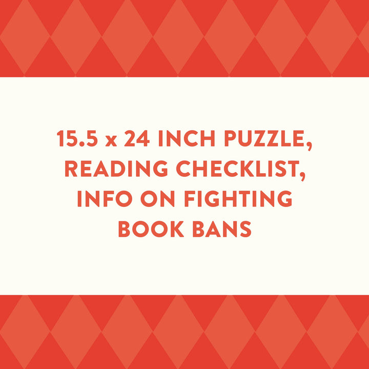 Bibliophile Banned Books 500-Piece Puzzle