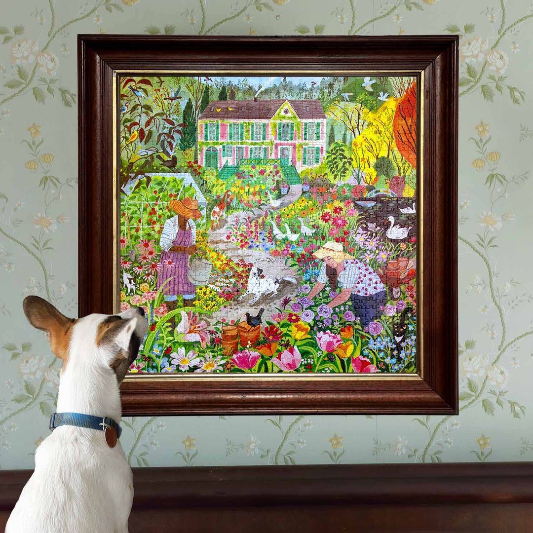 French Flower Garden Puzzle, 1000 Pieces