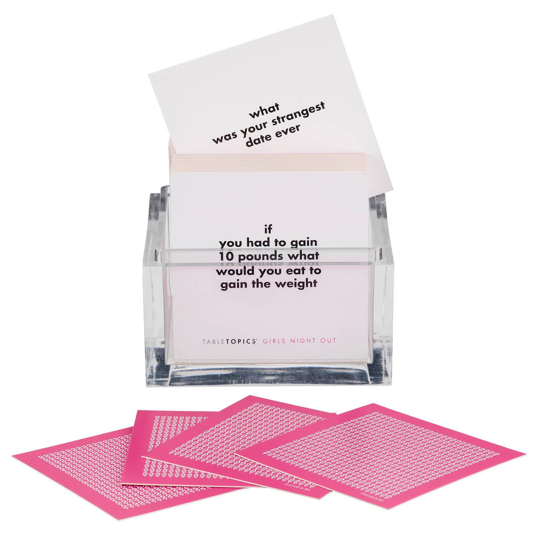 TableTopics Girls Night Out | Conversation Starter Question's