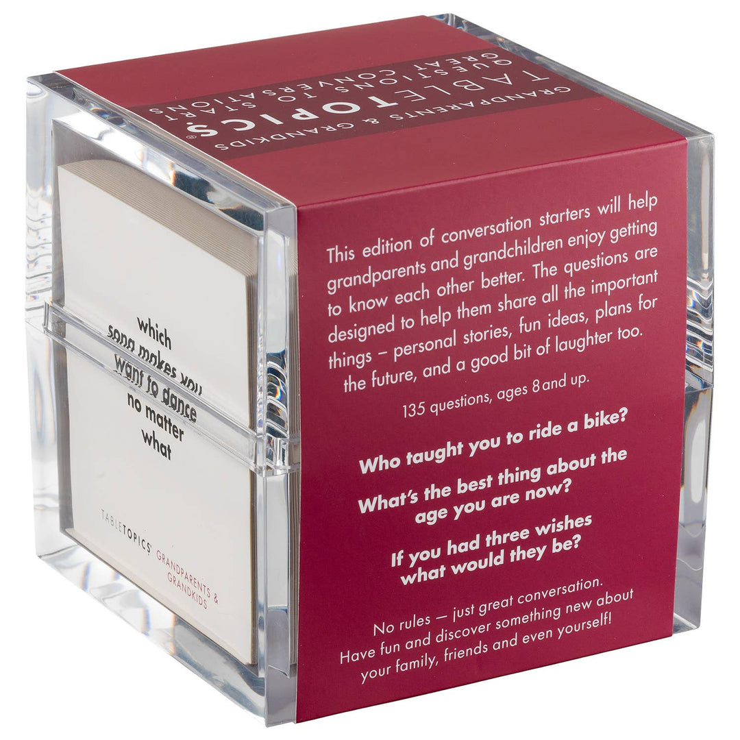 TableTopics Grandparents & Grandkids | Conversation Starters