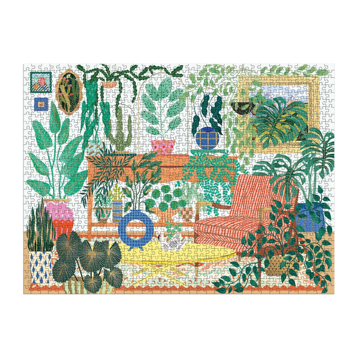 Houseplant Haven Foil Puzzle, 1000 Piece
